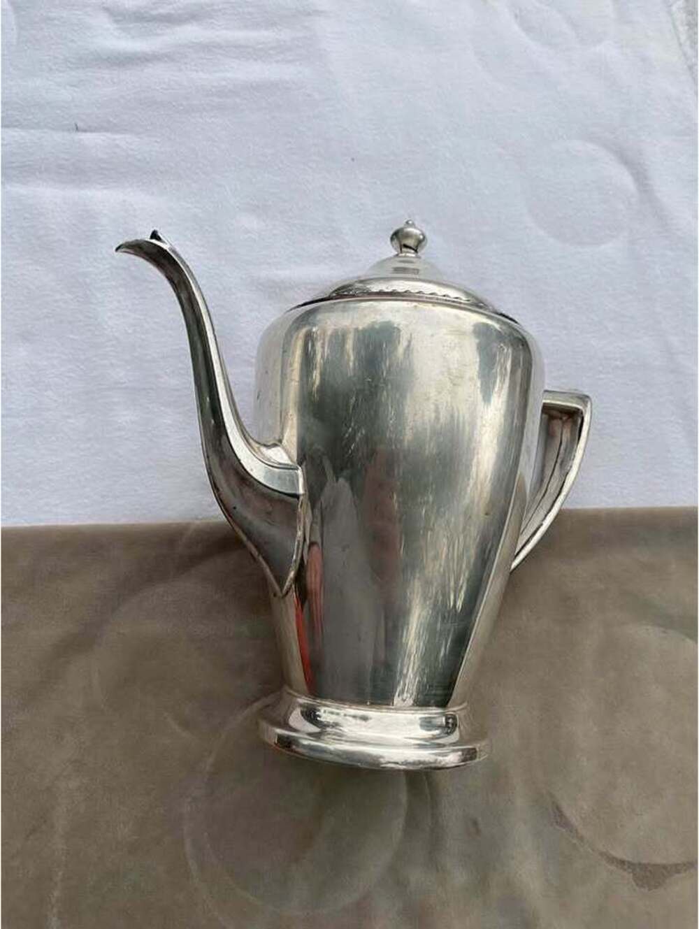 Vintage Silver-Plated Coffee Pot